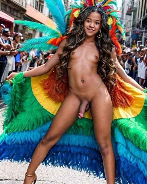 Brasilien Carnival Trans