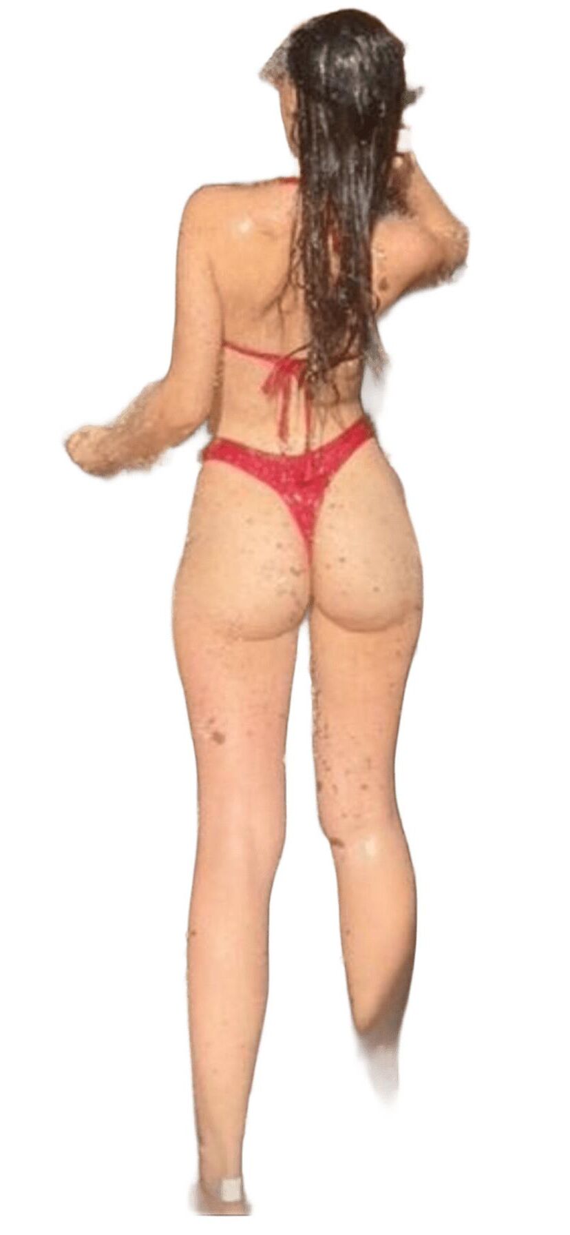 Latina lindas pegatinas grandes de trasero