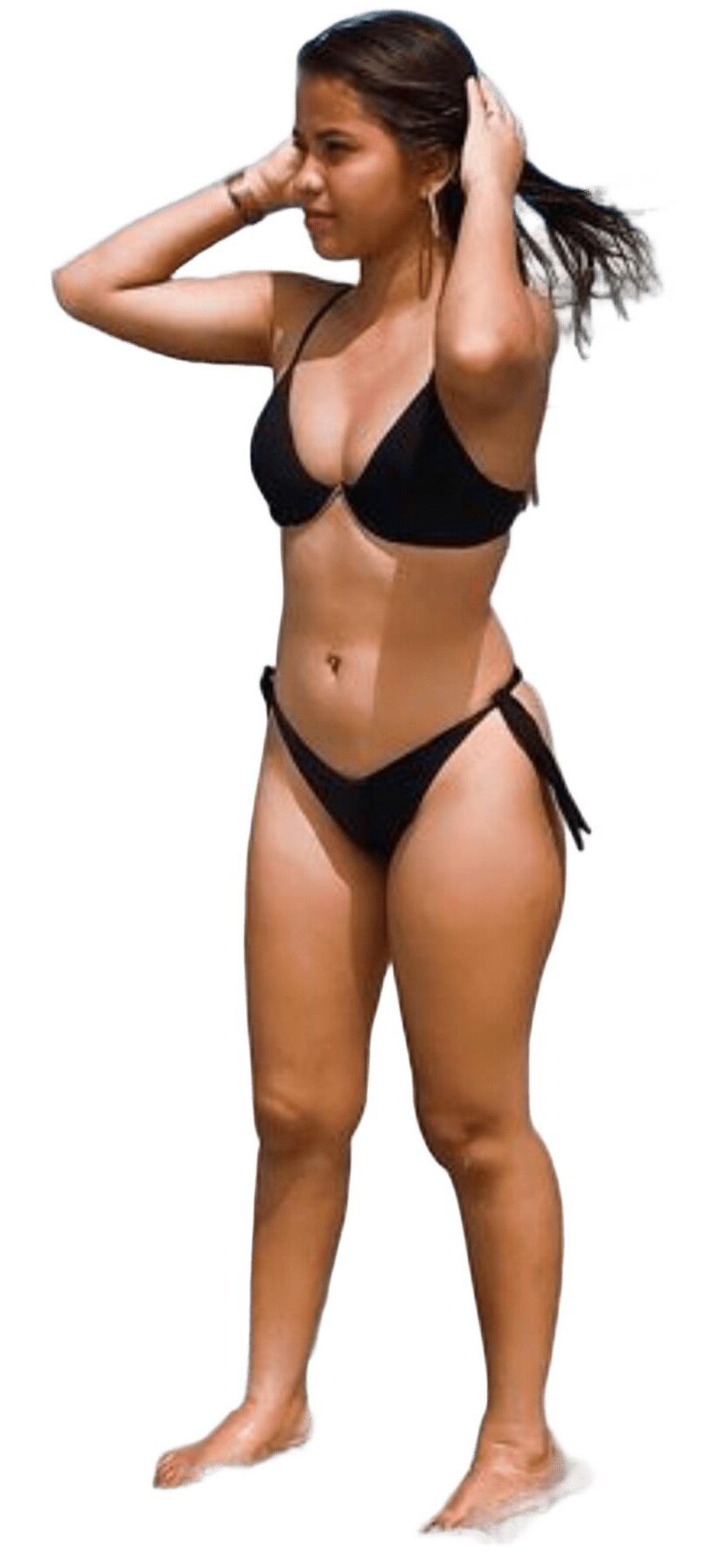 Latina lindas pegatinas grandes de trasero