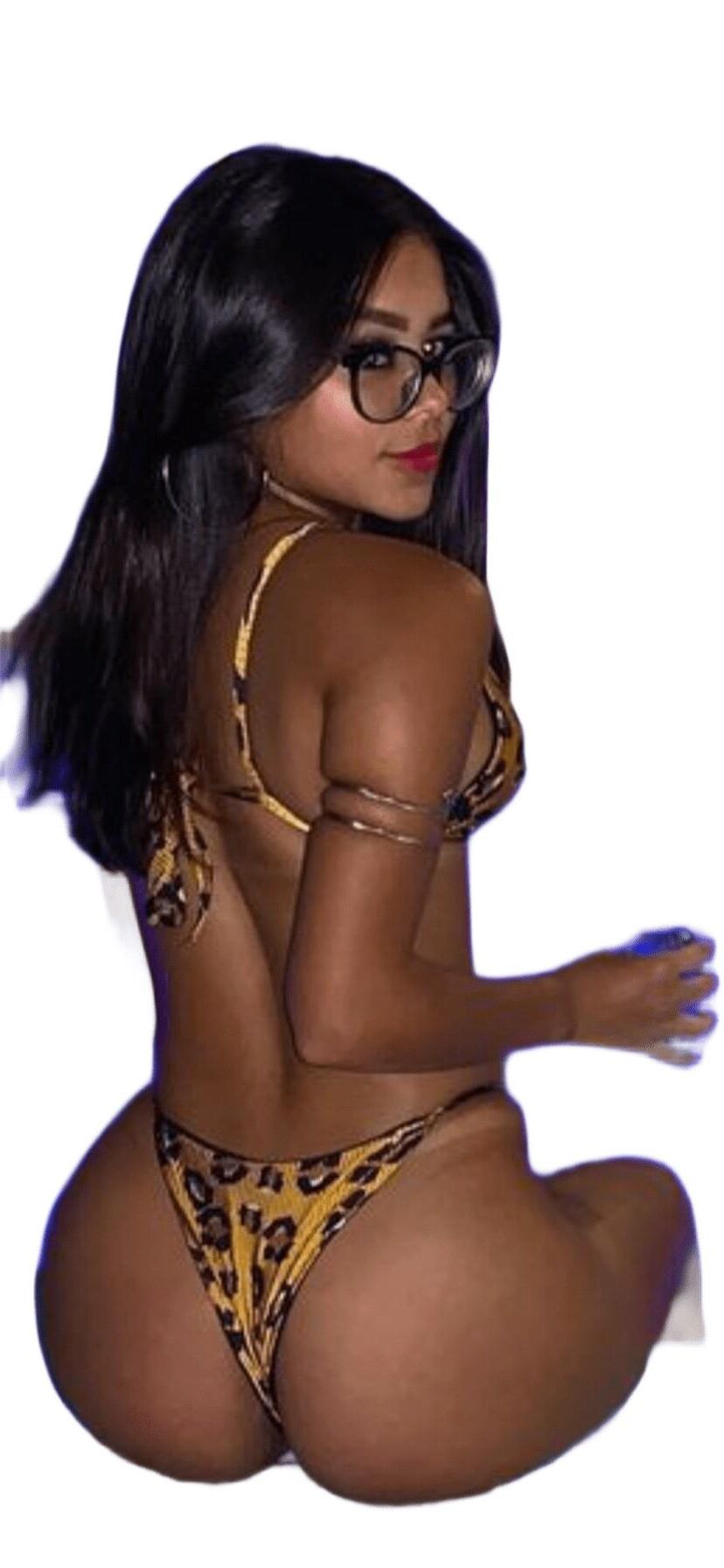 Latina lindas pegatinas grandes de trasero