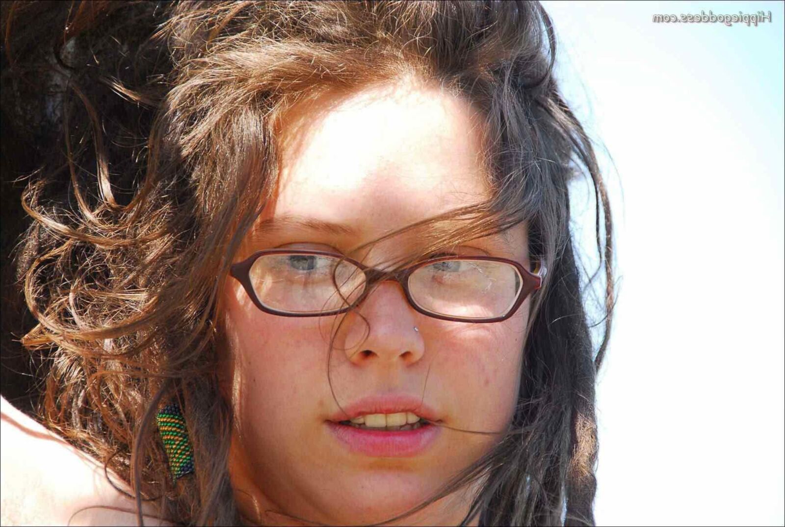 Hippiegoddess Amaya Busty im Freien