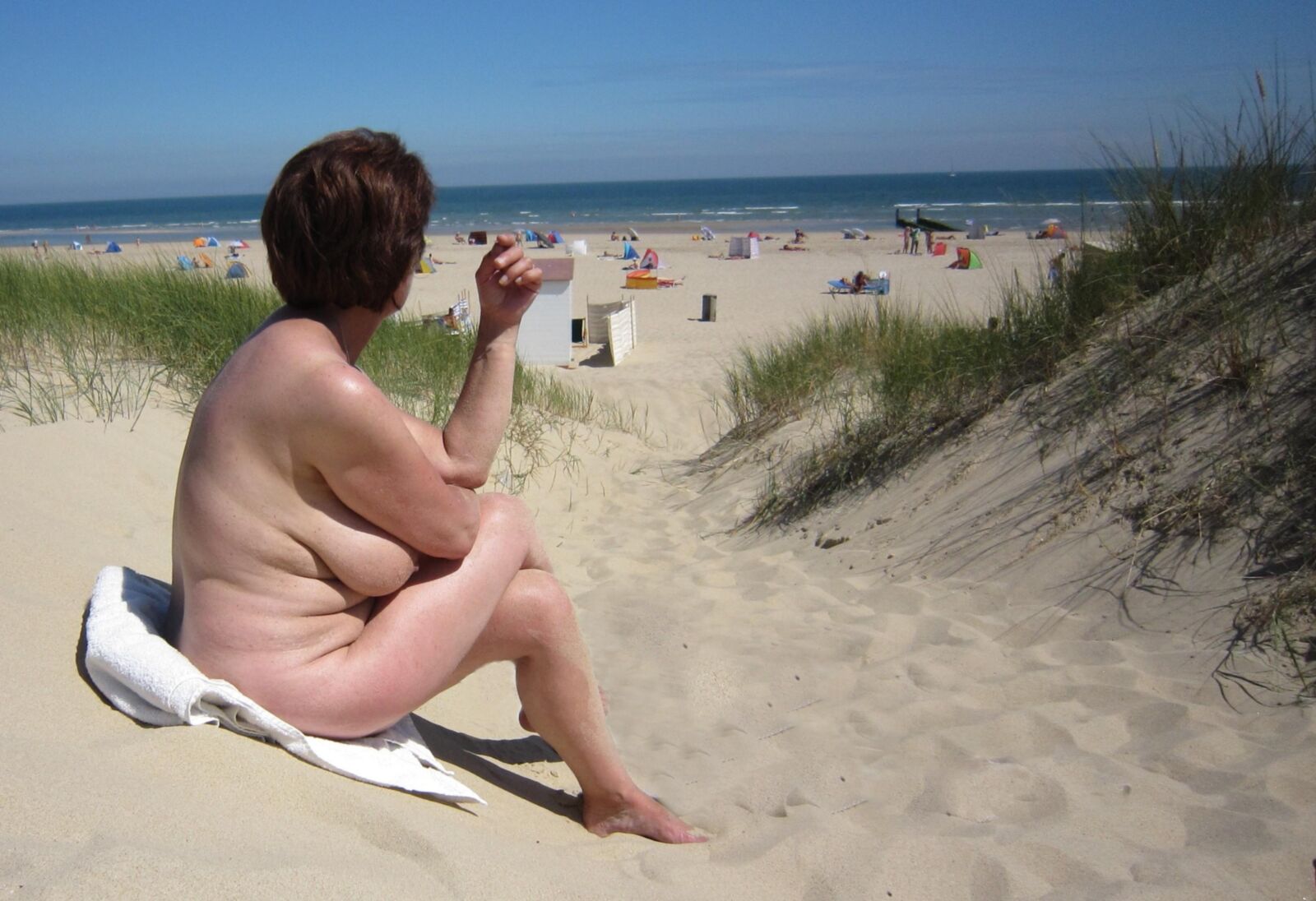 Maja am Strand