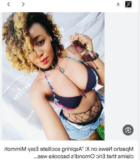 Nackt kenianischer Socialite Essy Mimmoh