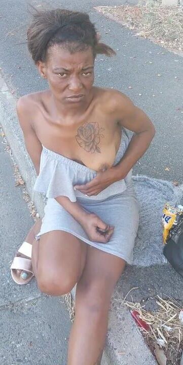 Sexy Ebony Crackhead/Crackwhore