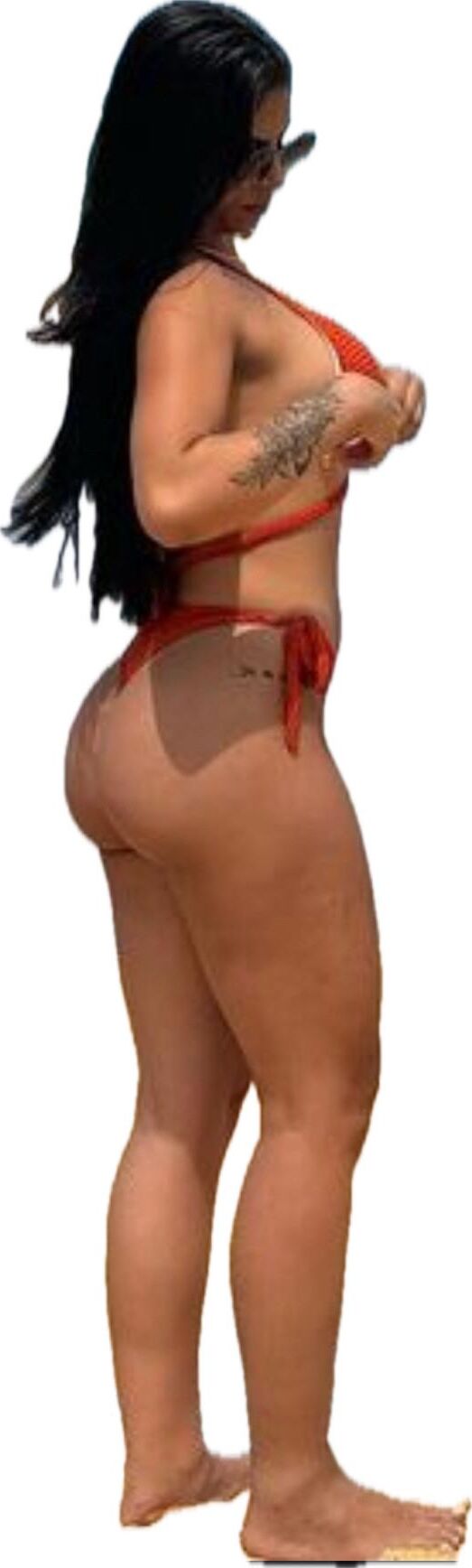 Latina lindas pegatinas grandes de trasero