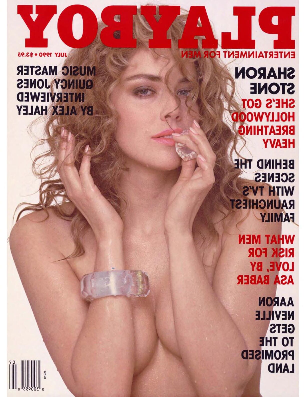 Playboy Sharon Stone