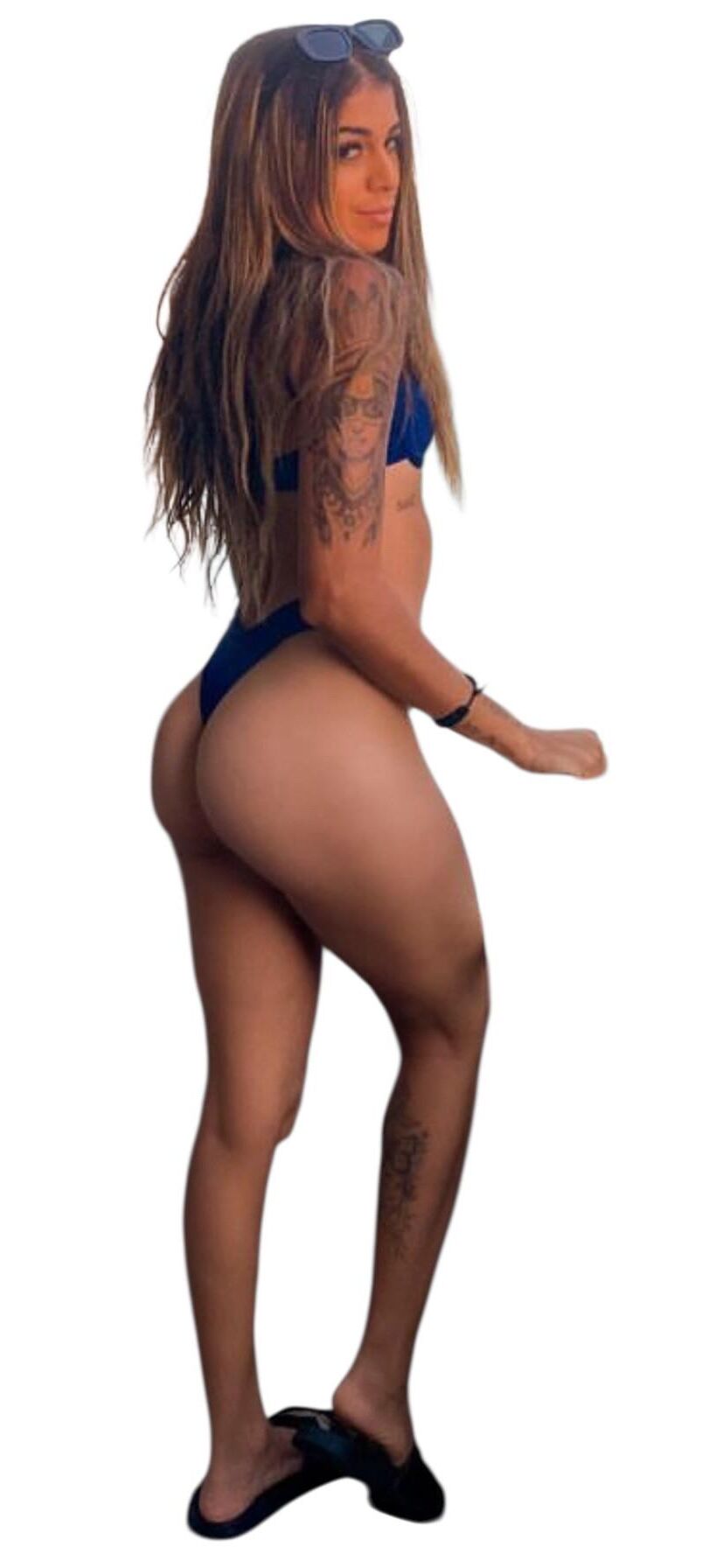 Latina lindas pegatinas grandes de trasero