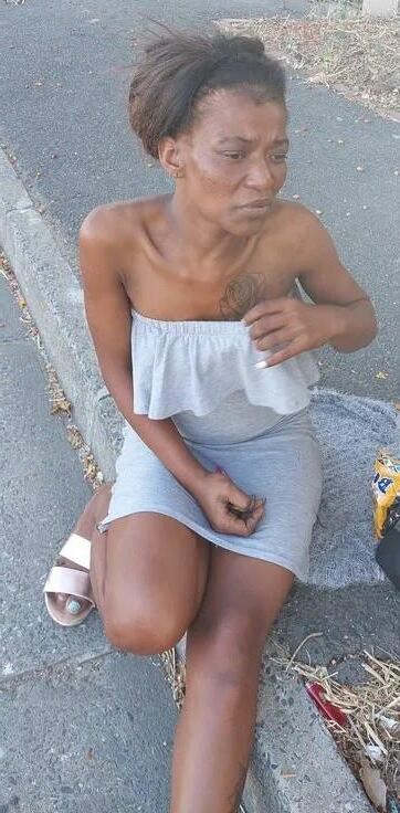 Sexy Ebony Crackhead/Crackwhore