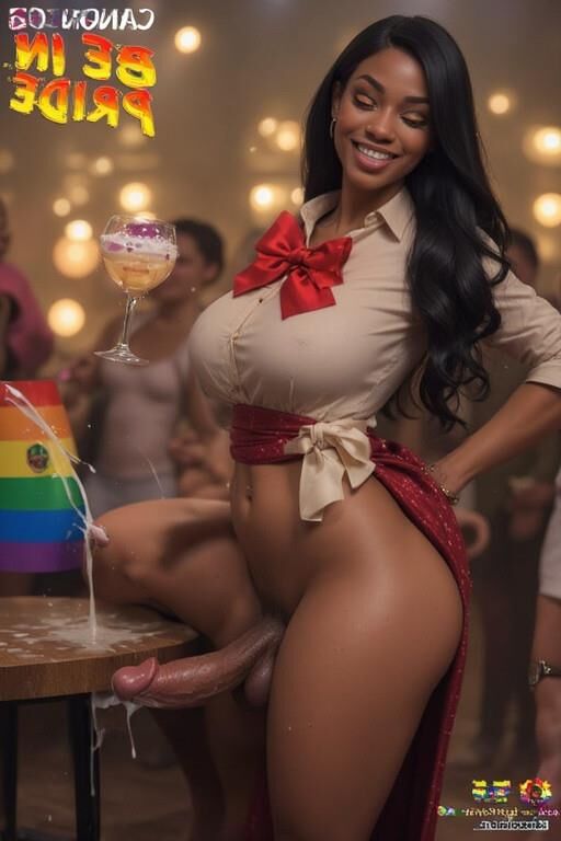 Afrikaner in Bar Nachtclub trans