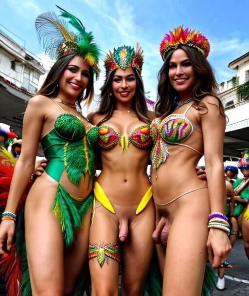 Brasilien Carnival Trans