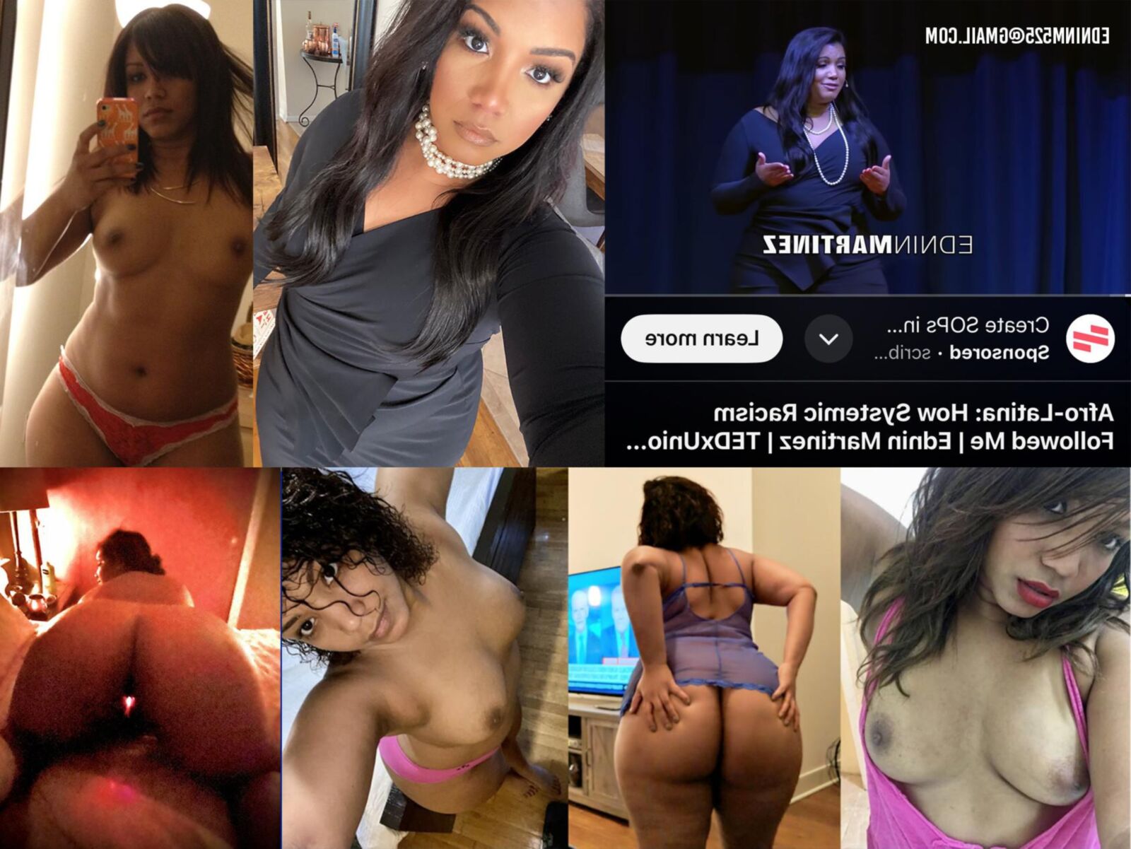 TEDX WebSlut Collages. 
