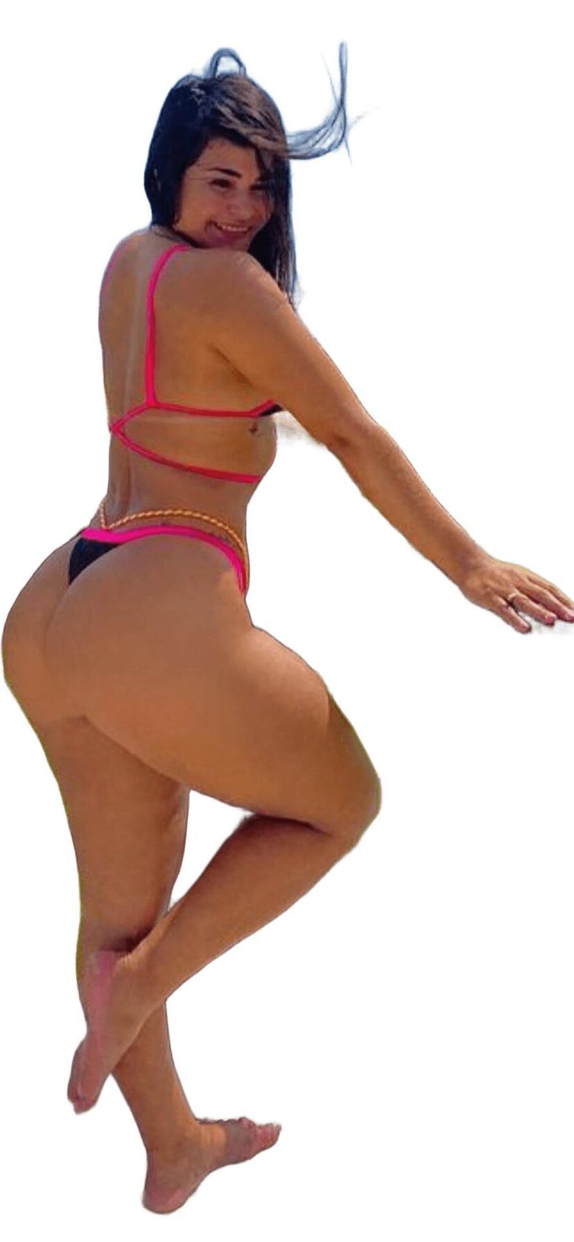 Latina lindas pegatinas grandes de trasero