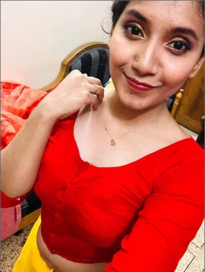 Topless Desi Gal Selfies