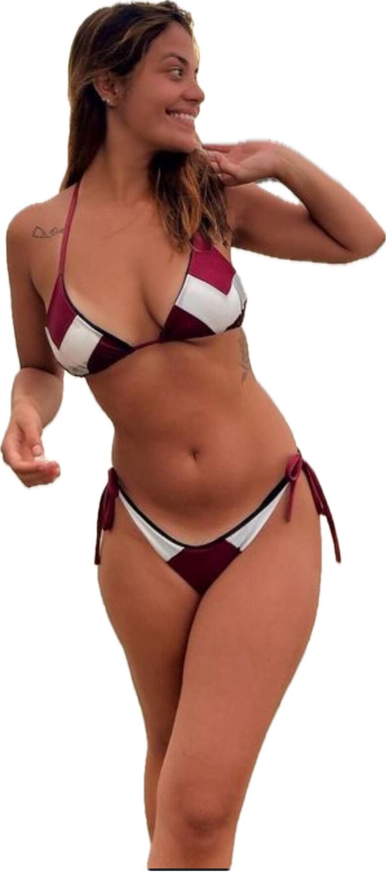 Latina lindas pegatinas grandes de trasero
