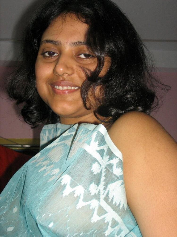 Sari vestida desi esposa