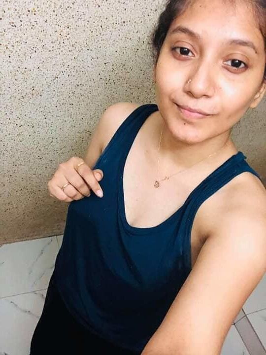 Topless Desi Gal Selfies