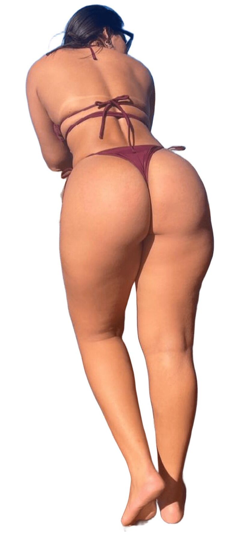 Latina lindas pegatinas grandes de trasero