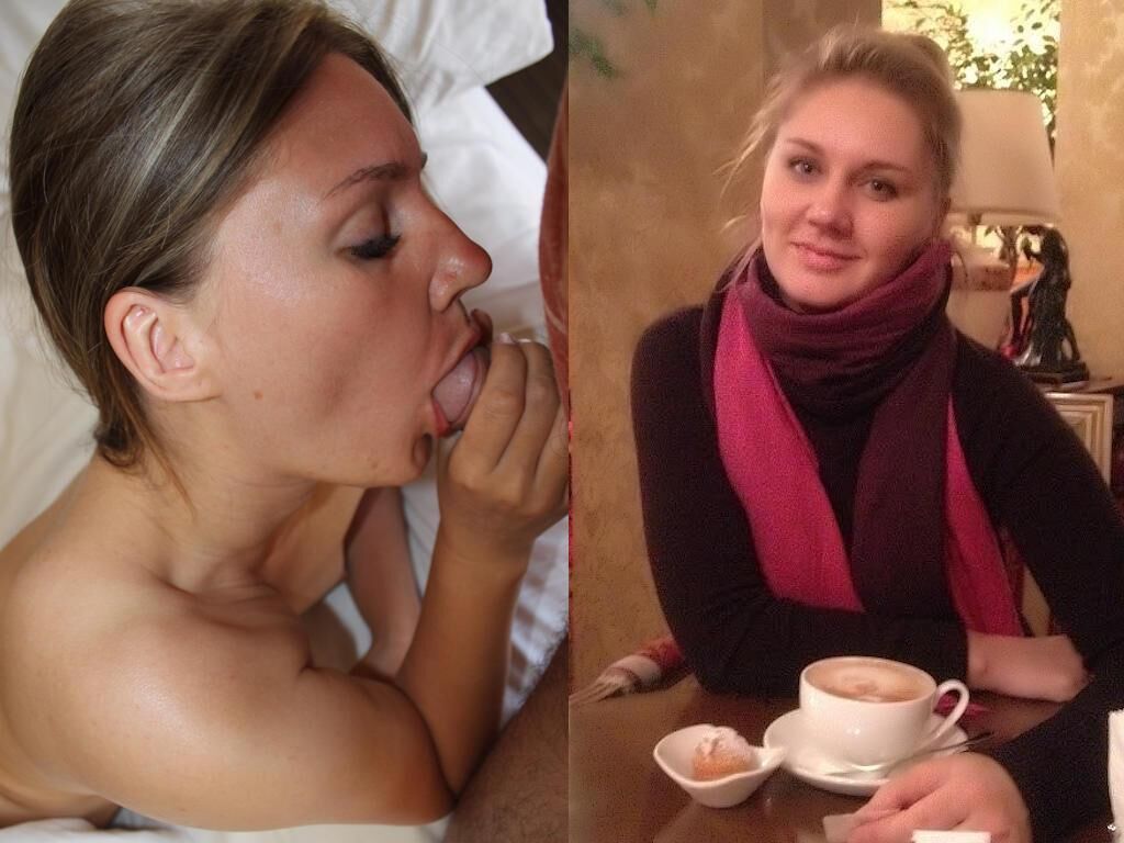Vita Starslut gekleidet und ausgezogen
