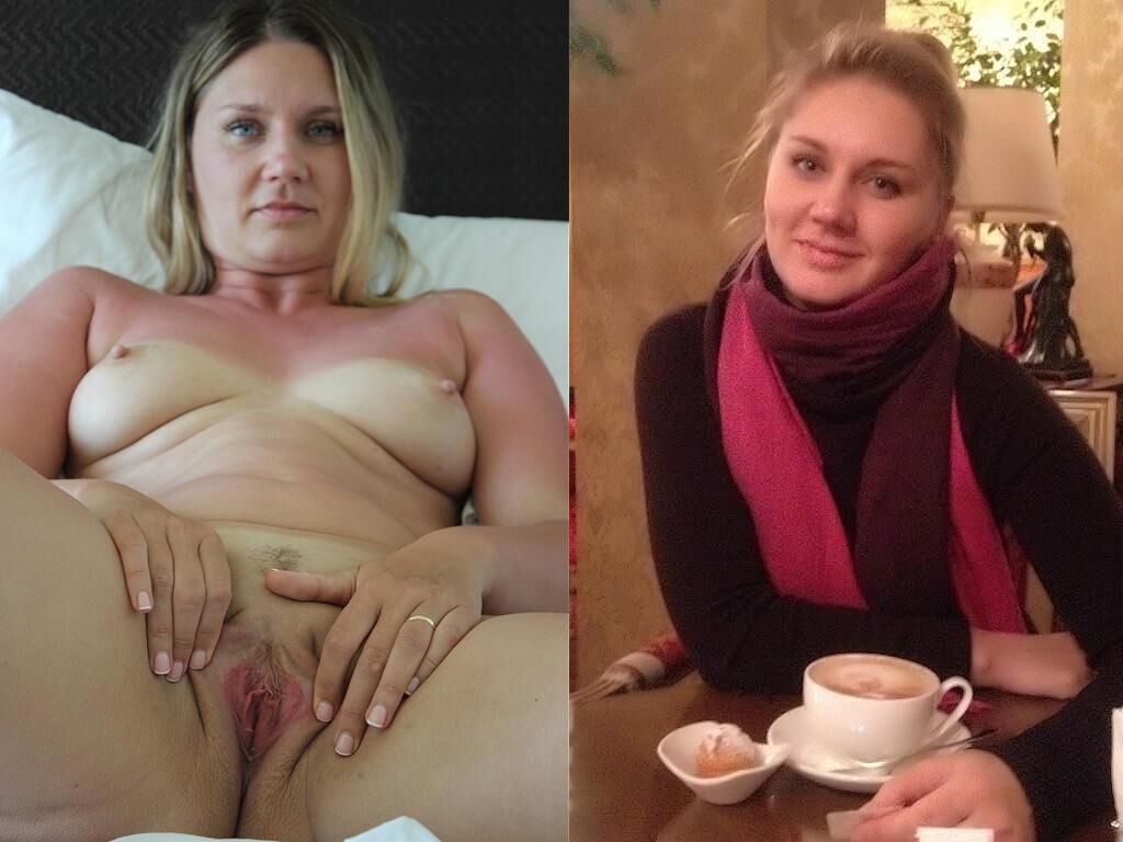 Vita Starslut gekleidet und ausgezogen