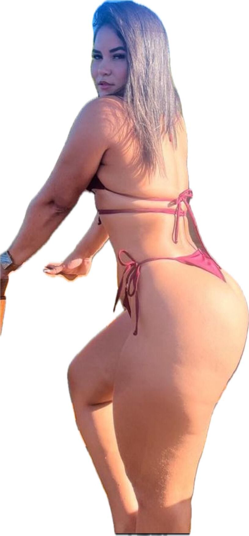 Latina lindas pegatinas grandes de trasero