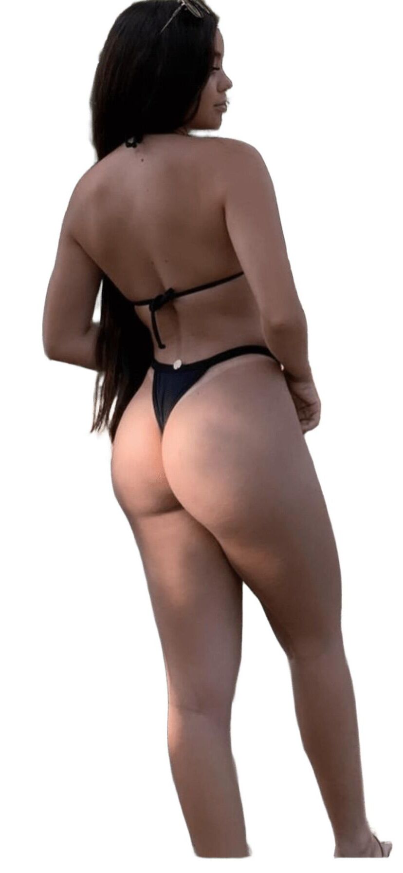 Latina lindas pegatinas grandes de trasero