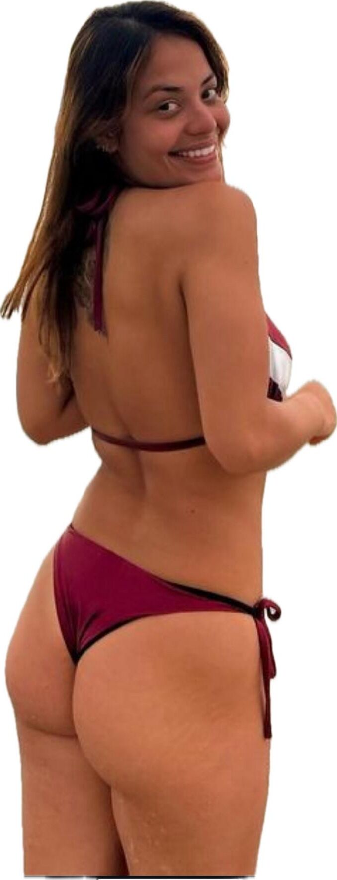 Latina lindas pegatinas grandes de trasero