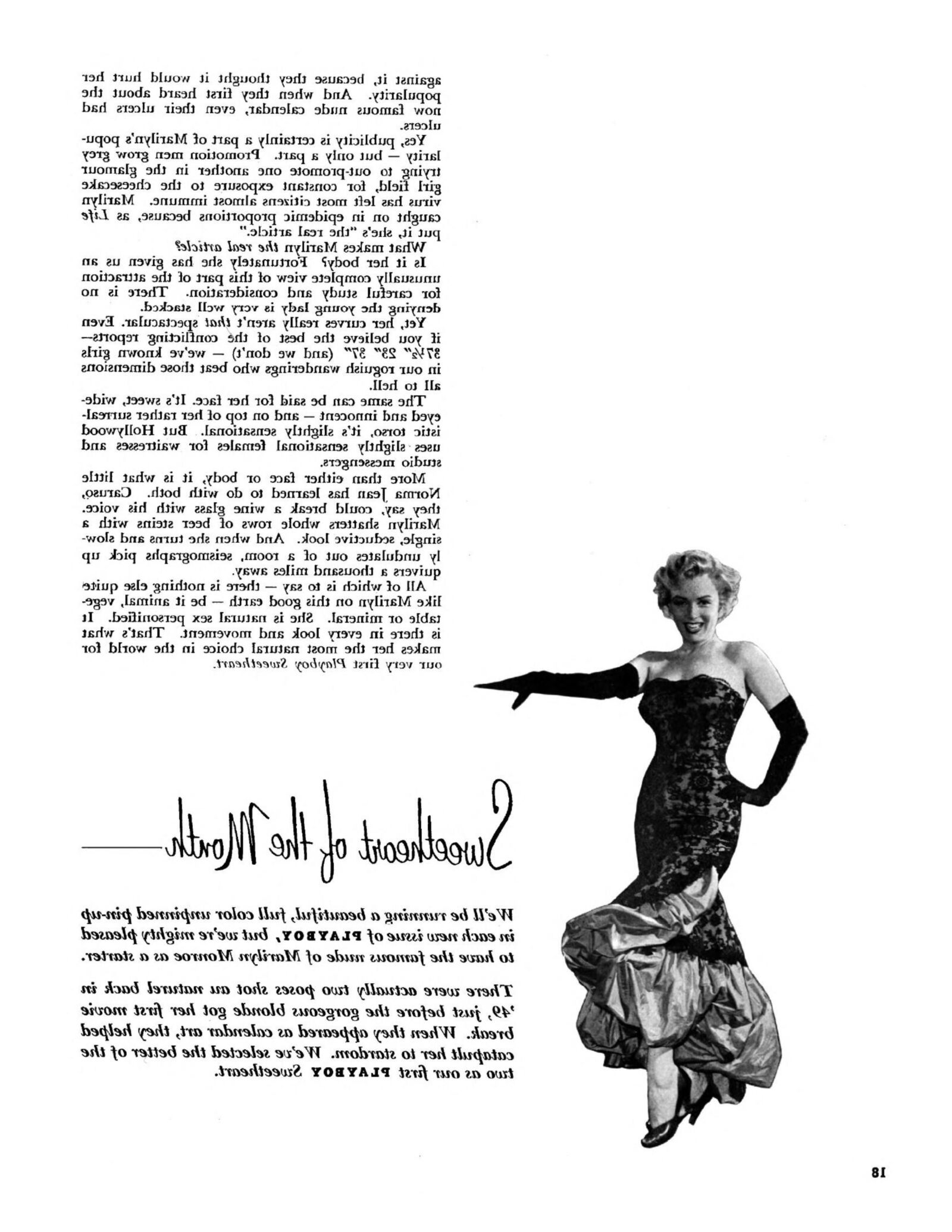 Playboy Marilyn Monroe