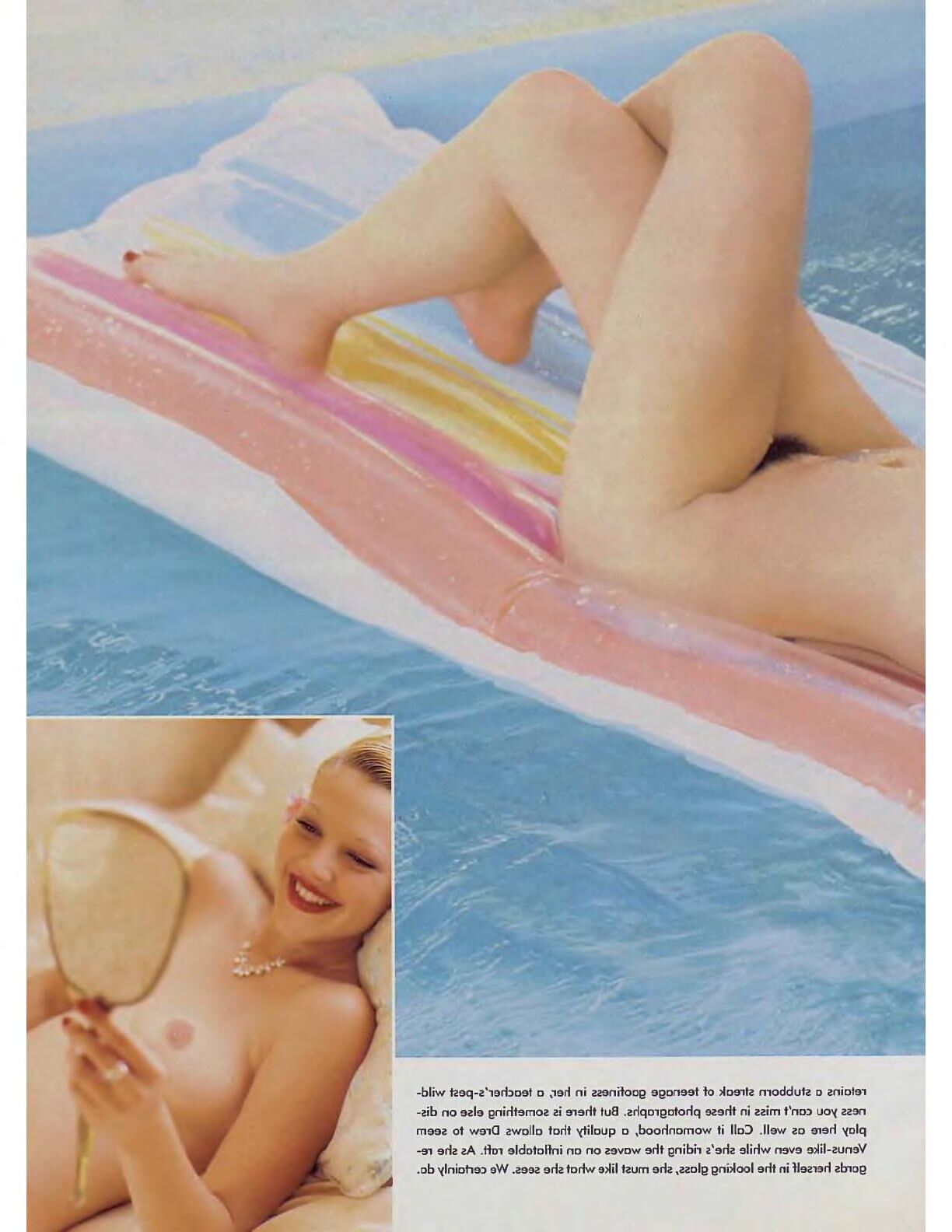 Playboy Drew Barrymore