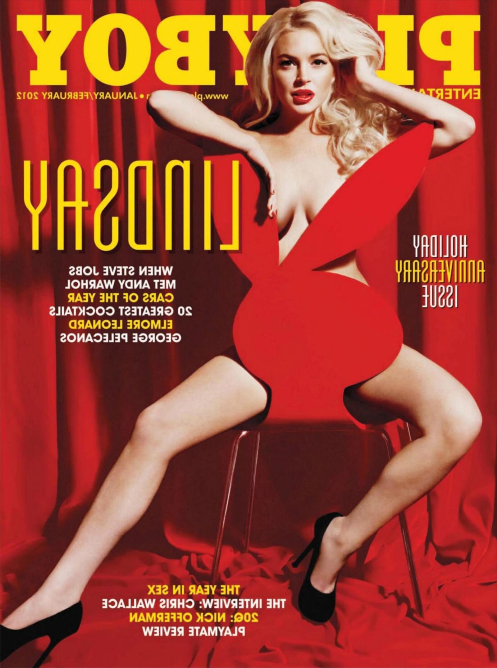 Playboy Lindsay Lohan