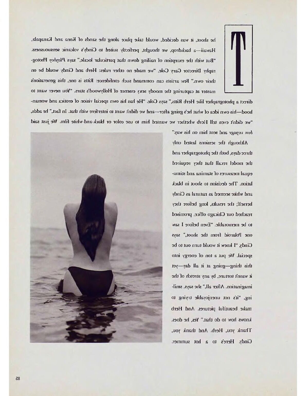 Playboy Cindy Crawford