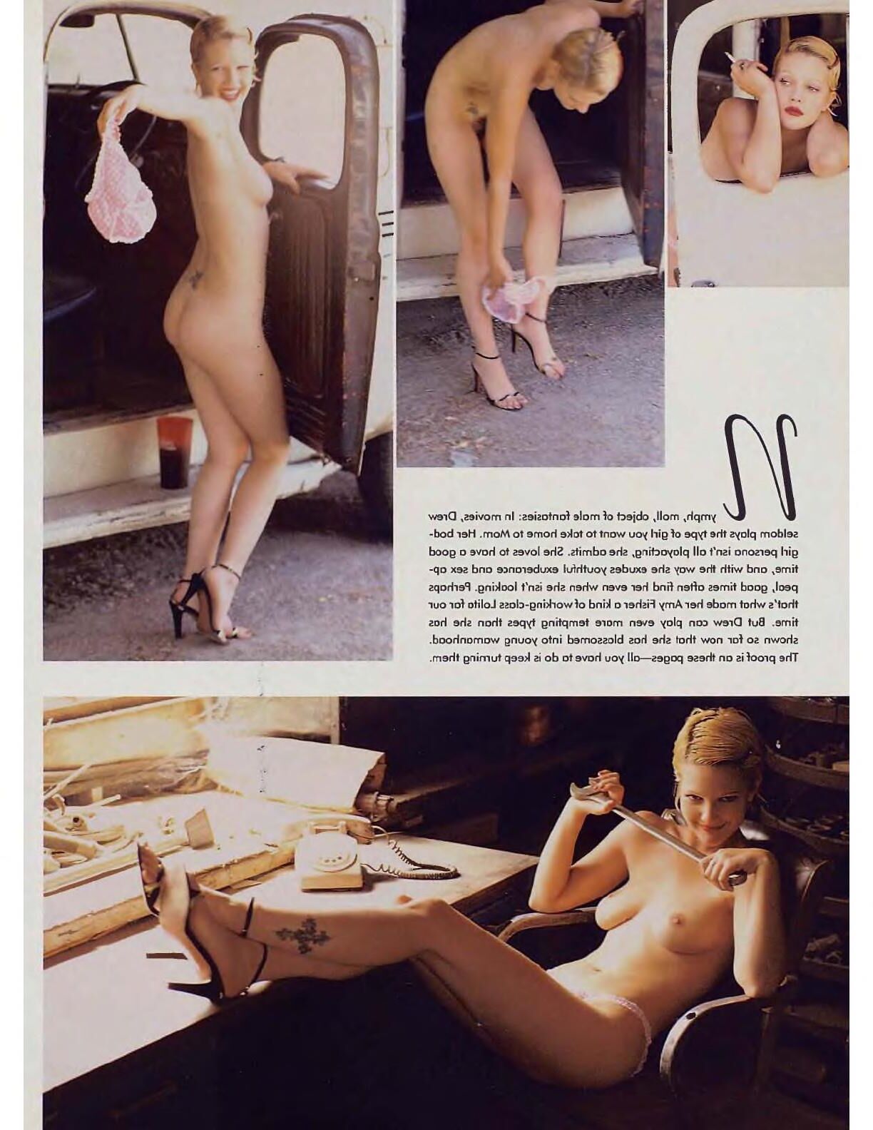 Playboy Drew Barrymore
