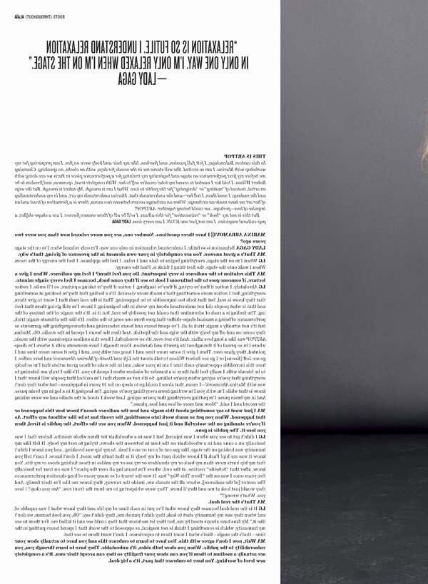 V Magazin Lady Gaga